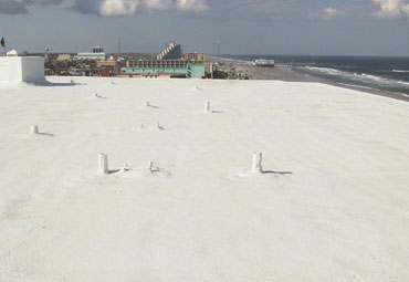 Cool roof coatings in Detroit